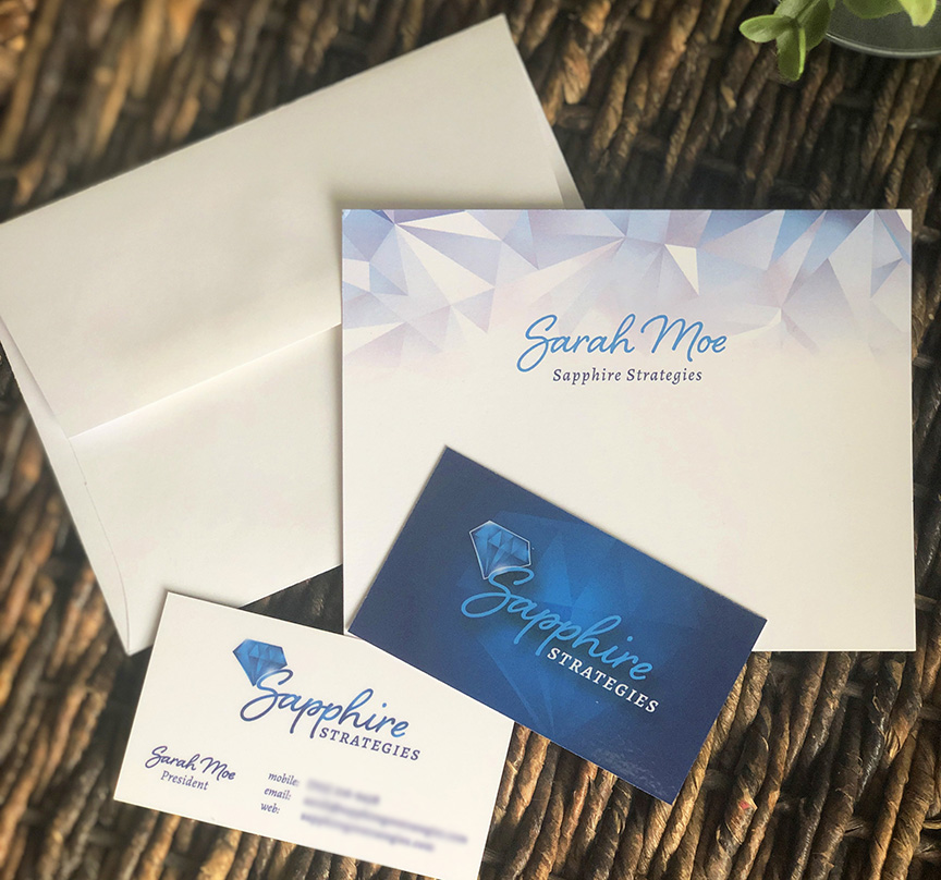 White Giraffe Creative private event print design and illustration of cherry trees in Washington DC